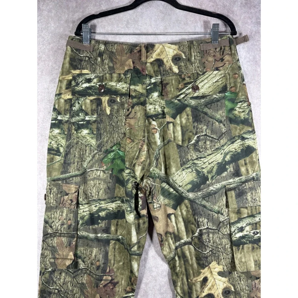 Cabelas Cargo Pants Mens Size 34 Green Mossy Oak‎ Break Up Camo Hunting Outdoor